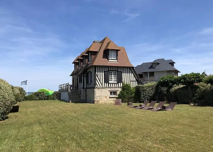 Face Plage, Vue Mer, Jardin - Deauville Vila